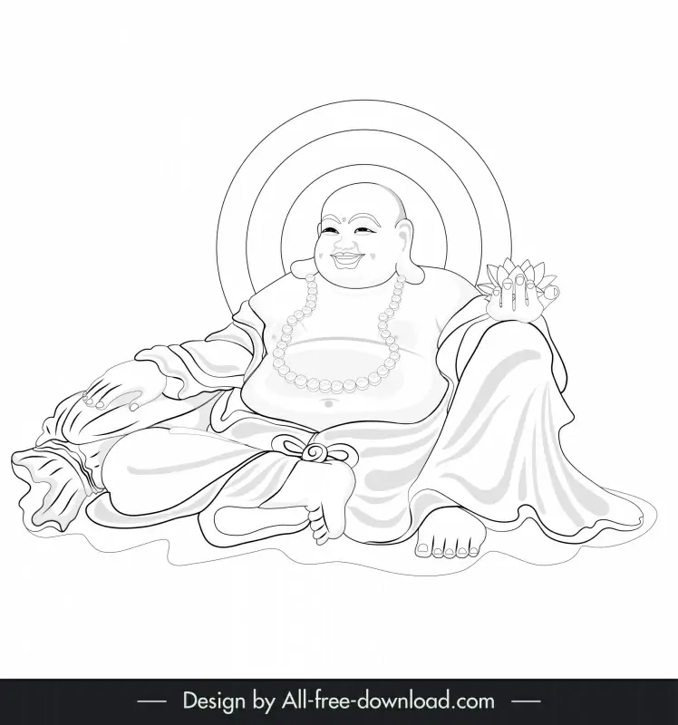 Bactrian Buddha by cynthia wheeler on Dribbble