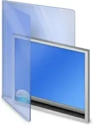 LCD folder