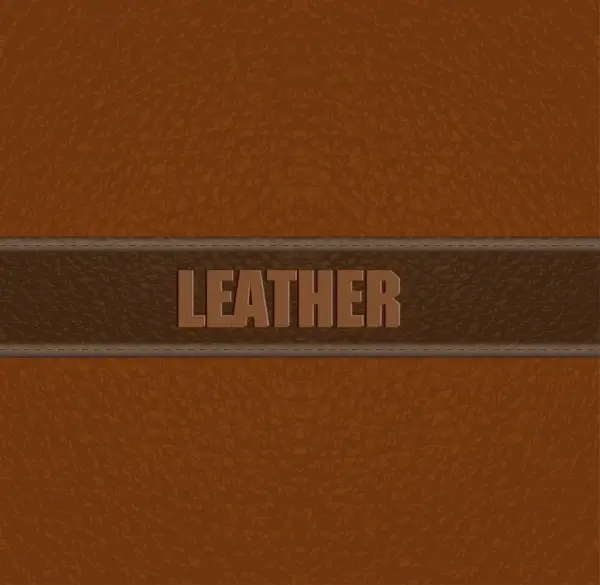 leather material background luxury brown design text decoration