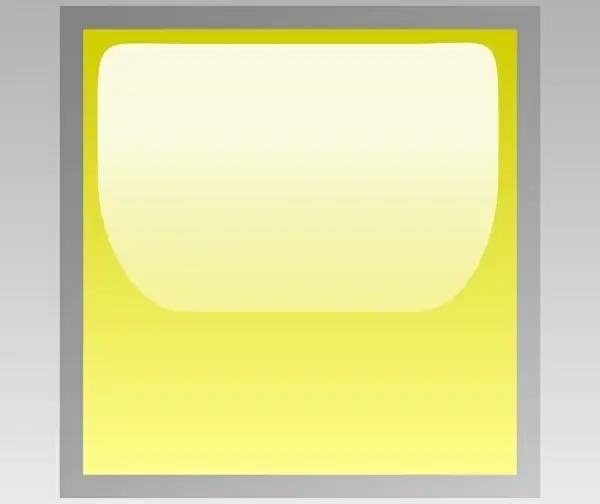 Led Square (yellow) clip art