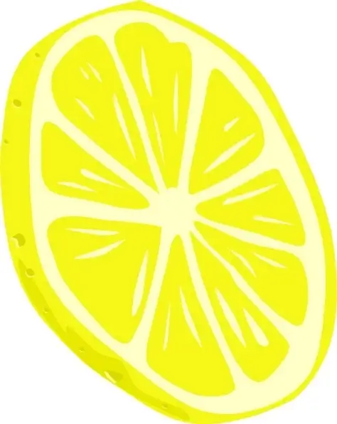 Lemon (slice) clip art