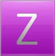 Letter Z pink