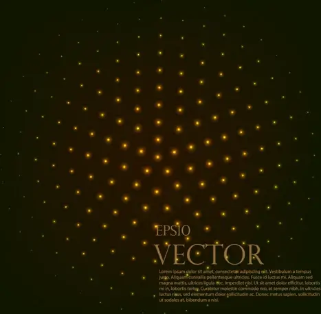 light dot tech background vector