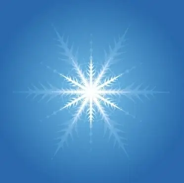 bright snowflake background design blue decoration dazzling style