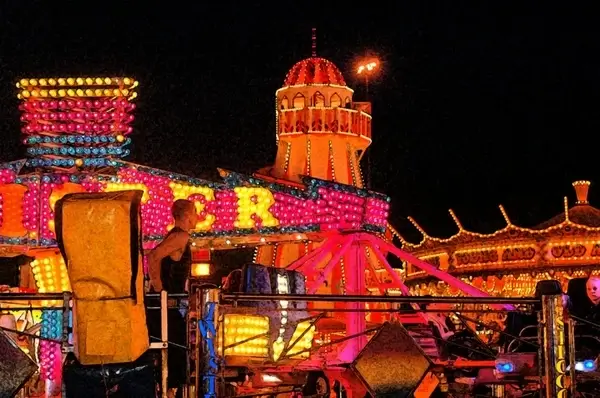 lights at the fair