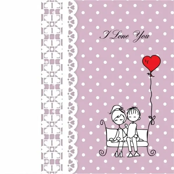 line art painted valentine heart shaped balloon vector