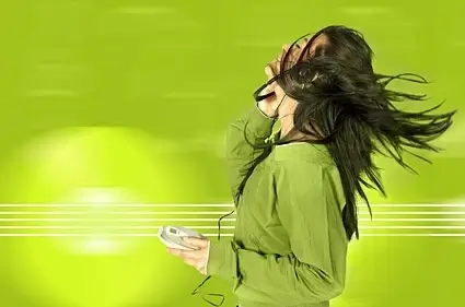 listen to music woman picture 2