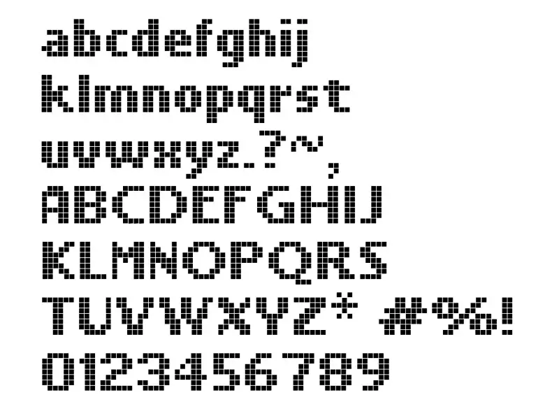 Typo Pixel Font in truetype .ttf opentype .otf format free and easy ...