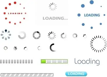 Loading Animated Gif icons pack 