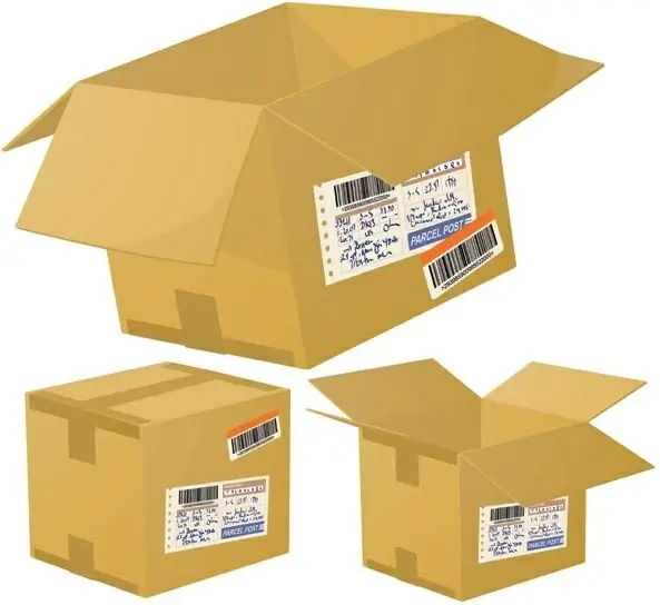 logistics and express special cartons 01 vector