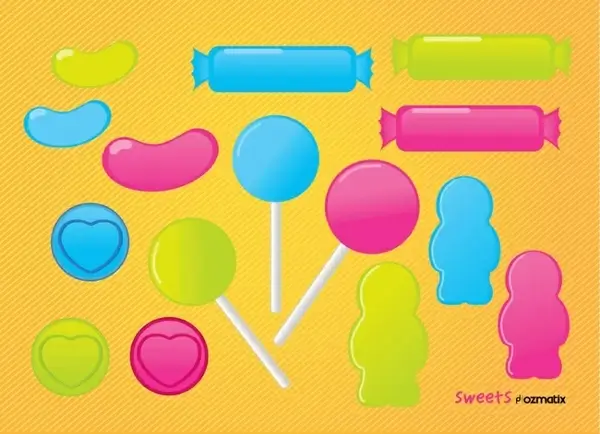 Lollipop Sweets Candy
