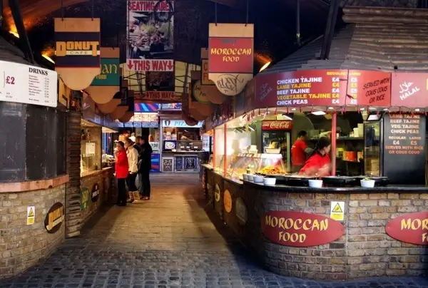 london england eateries