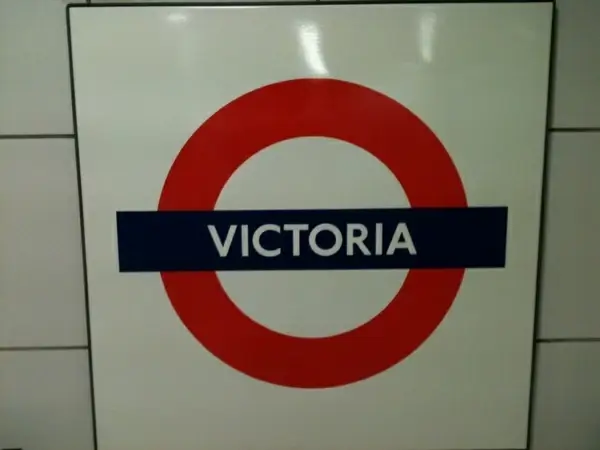 london underground victoria