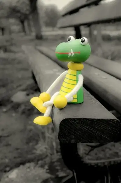 lost toy crocodile
