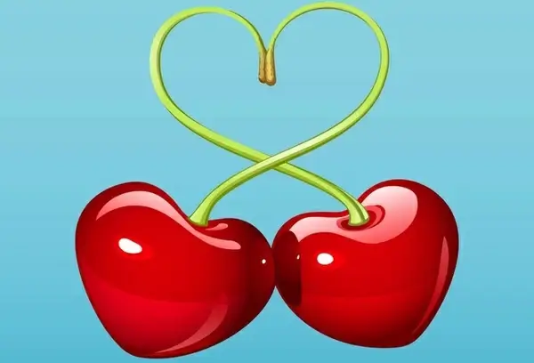 lovely cherries food fruits