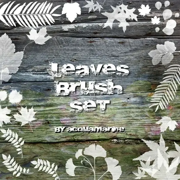 Lovely Leaves Brush Set