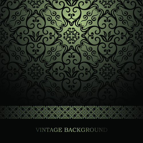 luxurious damask patterns background