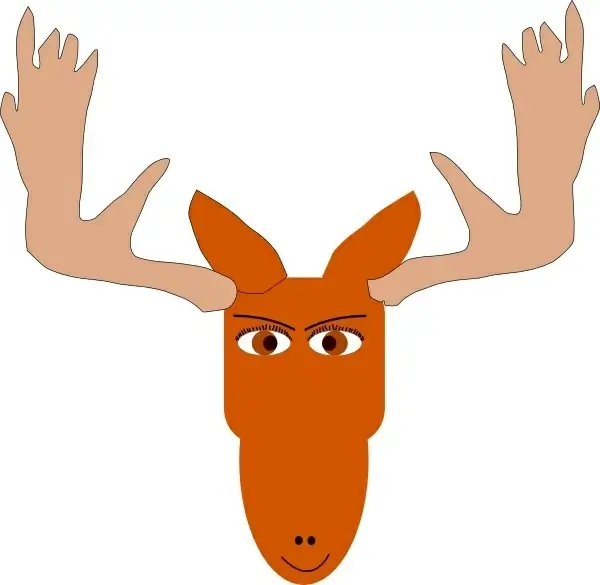 Mad Moose clip art