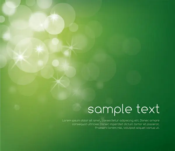 magical green vector graphic
