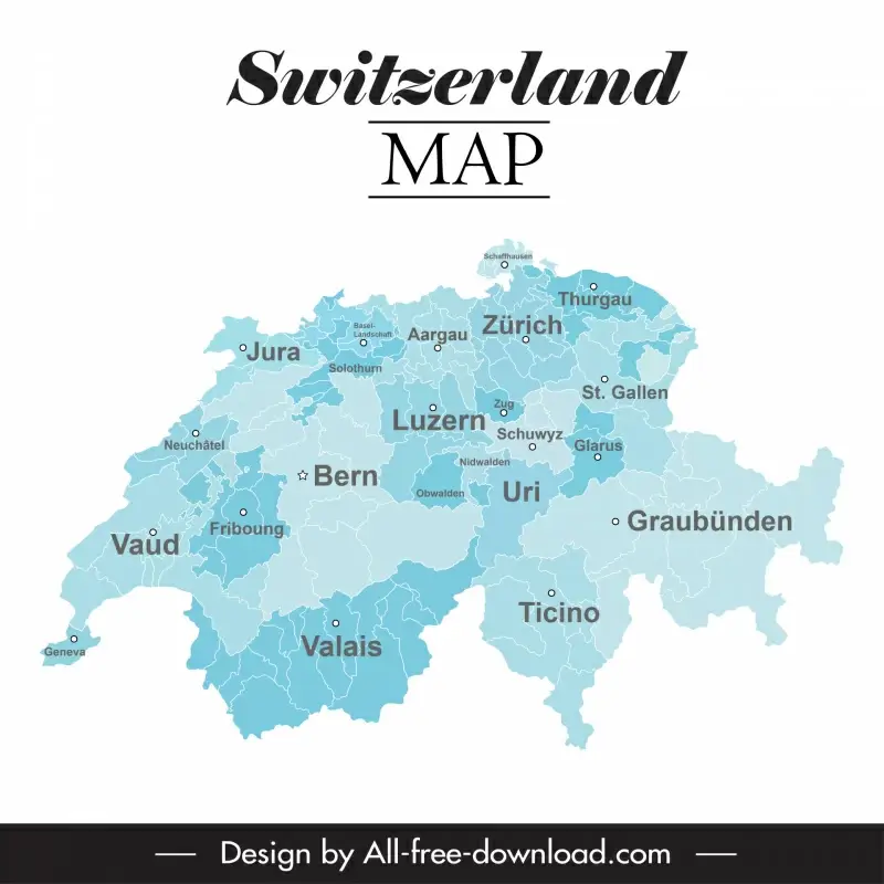 map switzerland backdrop template flat sketc 
