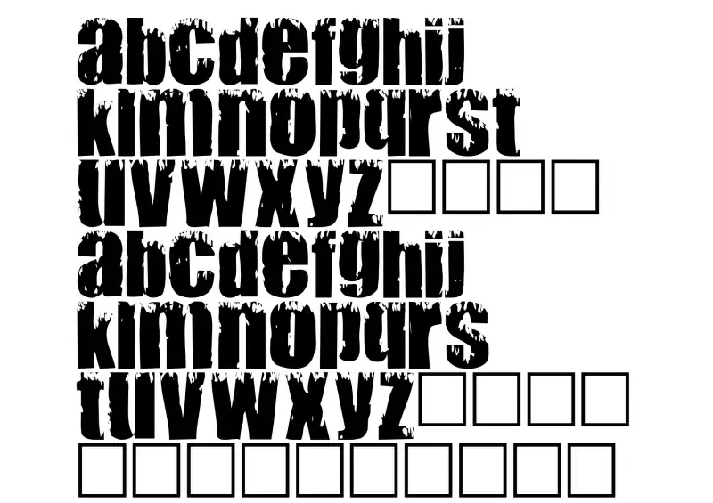 Tally Mark Font in truetype .ttf opentype .otf format free and easy