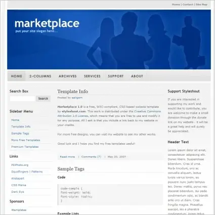 Marketplace 1.0 Template 