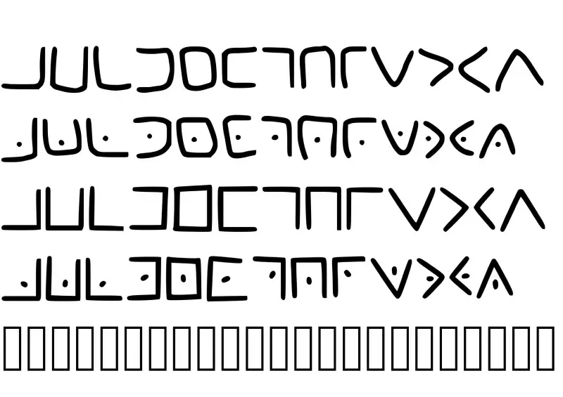 Masonic Cipher Font in truetype .ttf opentype .otf format free and easy ...