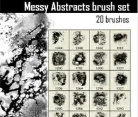 Messy Abstracts Brush Set