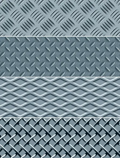 metal board and metal fence vector