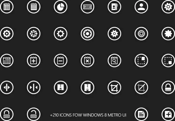 Metricons Windows 8 Icon Set