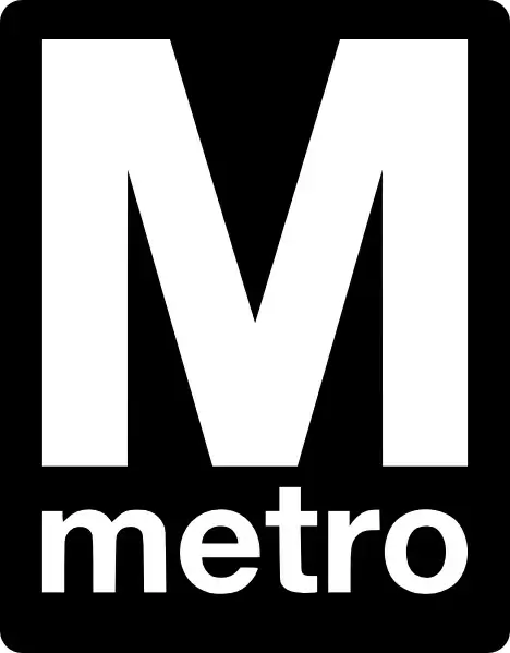 Metro Logo clip art