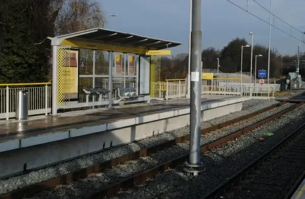 metro tram station
