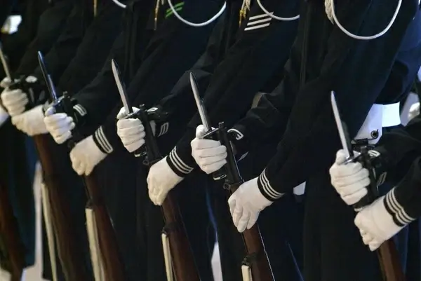 military rifles bayonets