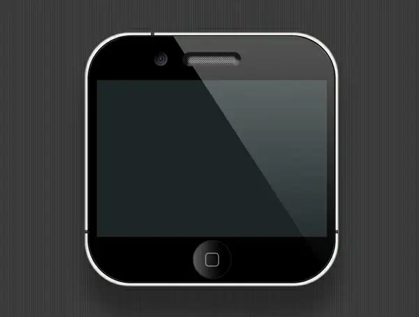 Mini iPhone PSD