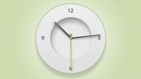 Minimal Clock Icon