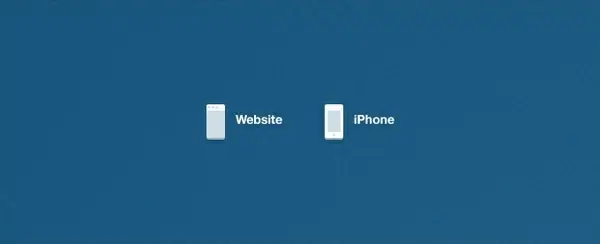 Minimal Website and iPhone Icons