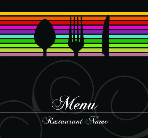 modern restaurant menu design elements