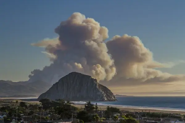 morro rock volcano