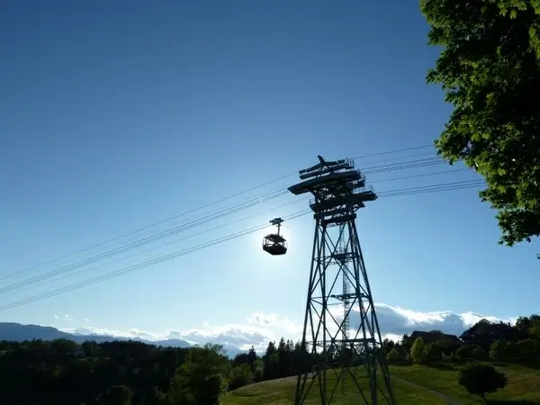 mountain summer gondola