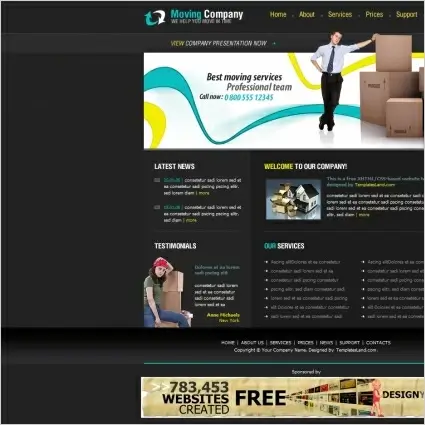 Moving Company Template