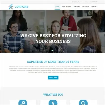 multipurpose business website
