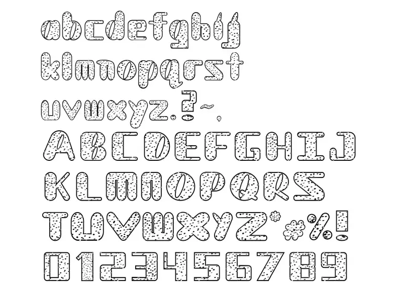 QR font TFB Font in truetype .ttf opentype .otf format free and easy ...
