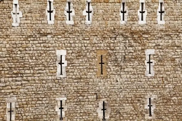 narrow castle windows