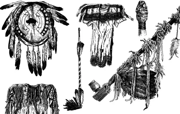 Native American Object Vectors