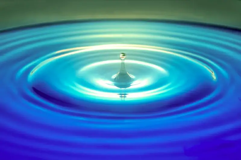 nature picture elegant dynamic water drop movement closeup