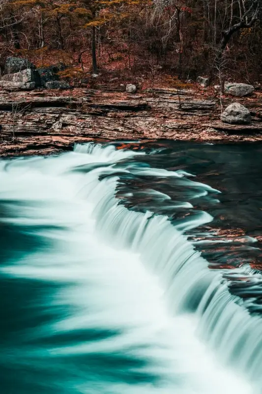 nature scenery picture dynamic waterfall forest scene 
