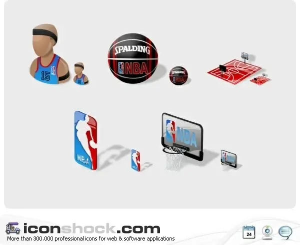NBA Icons icons pack 
