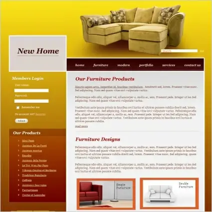 New Home Template