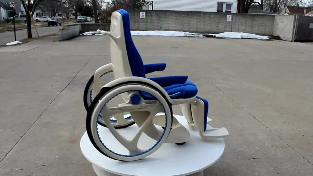 new wheelchair model display