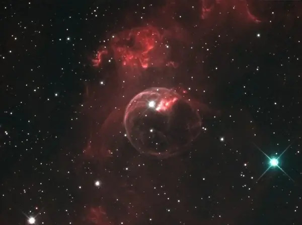 ngc 7635 bubble nebula emission nebula
